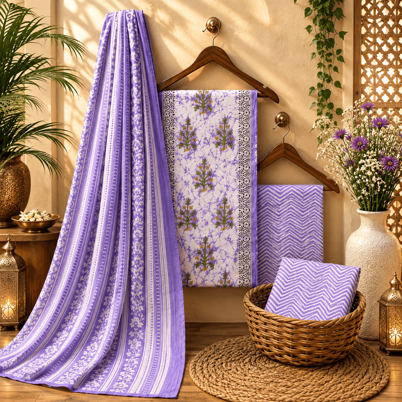 Embroidered 3- Piece Set